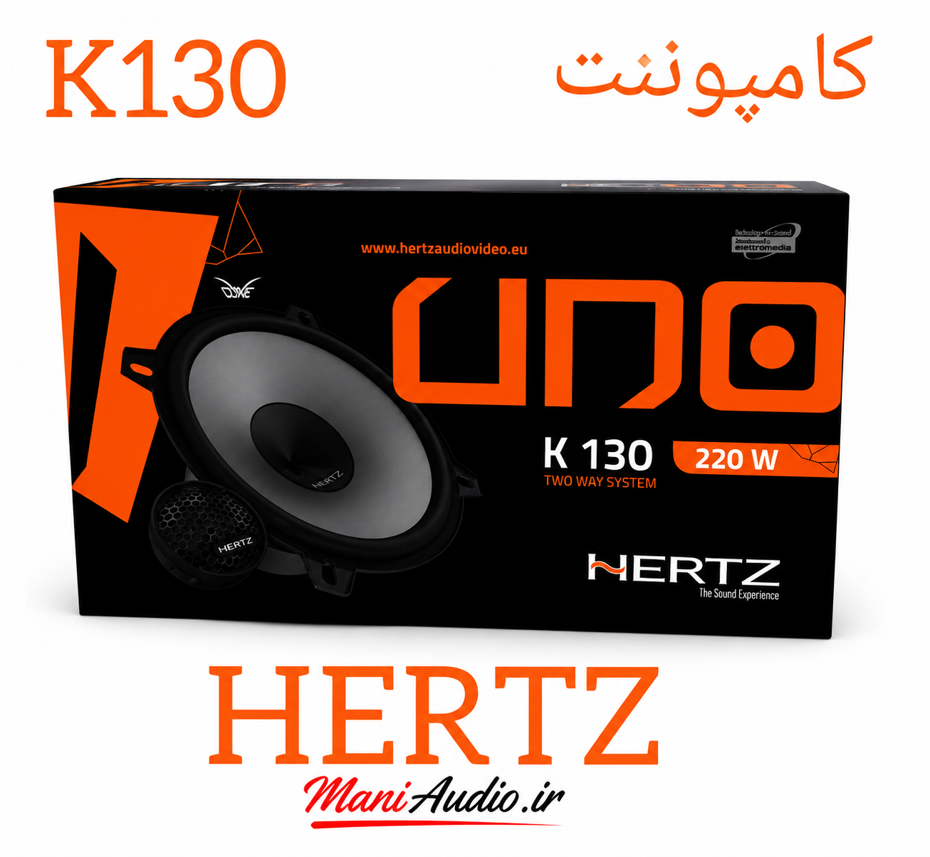 بلندگو کامپوننت مدلK130