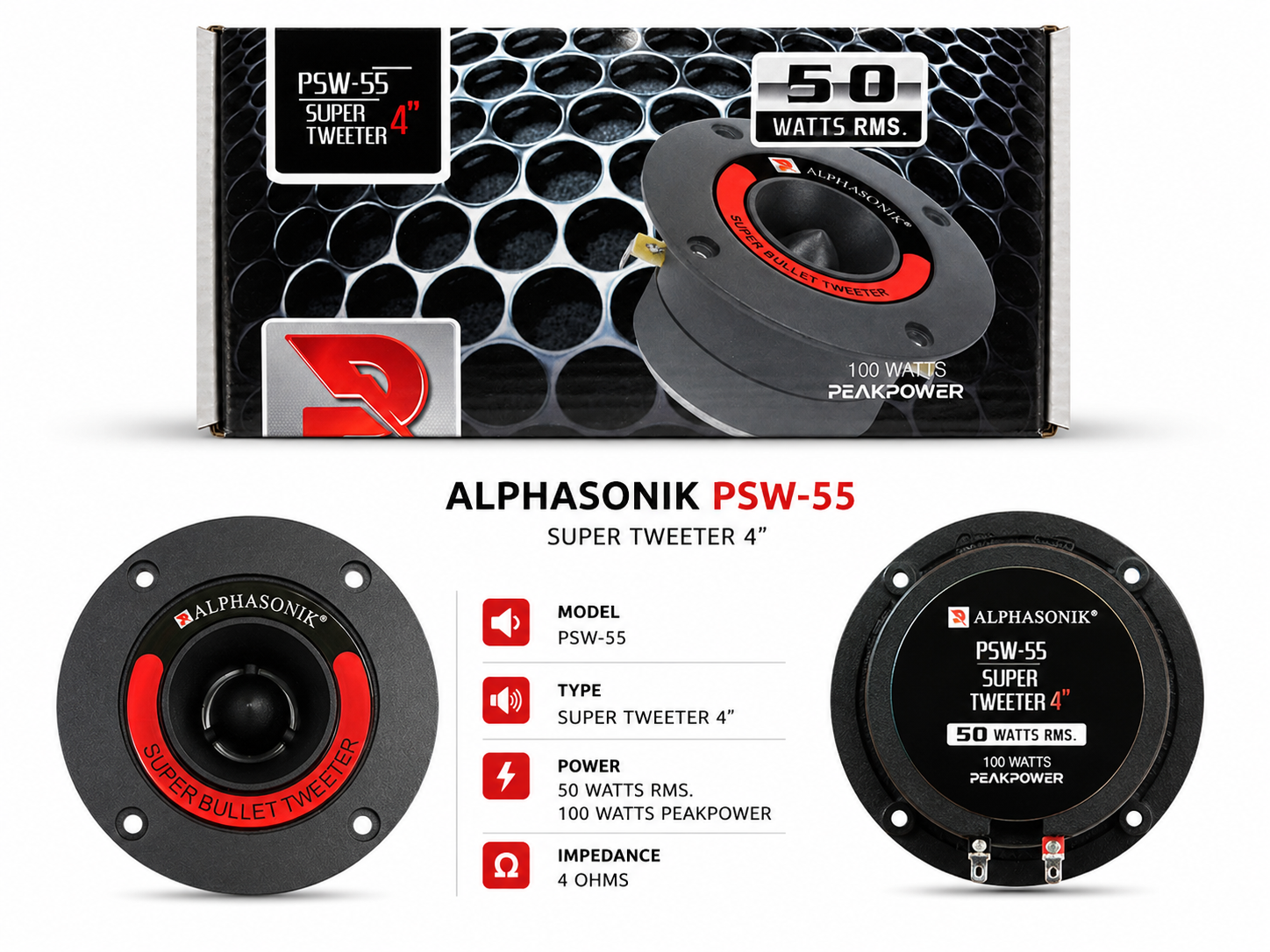 سوپر تیوتر الفاسونیک مدل psw-55