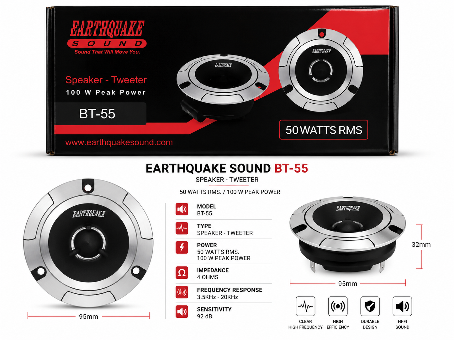 سوپر تیوتر ارث‌کوئیک ساند مدل BT-55